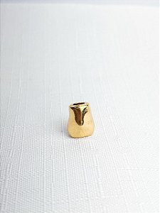 Finalizador Cone Chato Dourado
