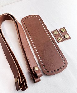 Kit Valentina 30x10cm Montana Caramelo/Ouro Velho