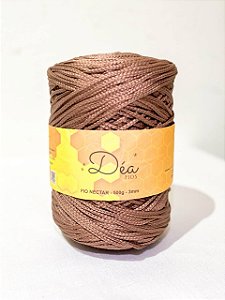 Fio Néctar 3mm - 500g-300m - Poliéster - Mocha Mouse