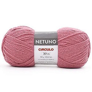 Fio Netuno Circulo 301m 100g - Cor 4318 ROSA FUME