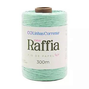 Fio de Papel - New Raffia 300M 100% Viscose - Verde Claro