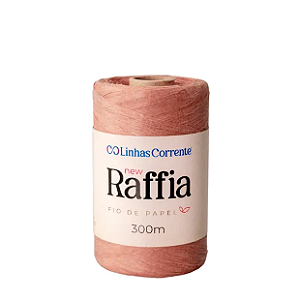 Fio de Papel - New Raffia 300M 100% Viscose - Camurça