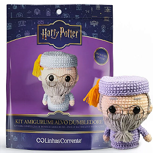 Kit Amigurumi Ed. Harry Potter - Alvo DUMBLEDORE