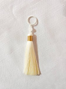 Pingente Tassel 15CM - Creme