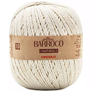 Fio Barroco 10 Círculo 700g Natural