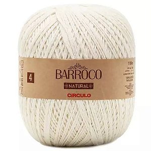 Fio Barroco Natural 4 Brilho 700g/1150m-OURO