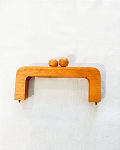 Fecho da Vó de Madeira Caramelo 20x10x2,5cm