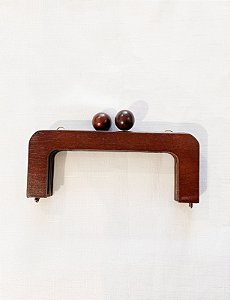 Fecho da Vó de Madeira Mógno 20x10x2,5cm