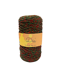 Fio Néctar 3mm - 500g-300m - Poliéster-Natalino Verde