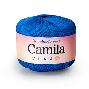 Camila Verão 50g Coats Corrente - 00107 Royal