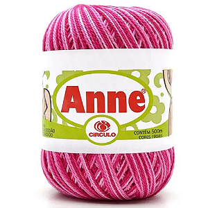 Fio ANNE 500 Círculo MULTICOLOR - 9427 Flor