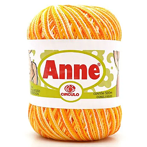 Fio ANNE 500 Círculo MULTICOLOR - 9368 Raio de Sol