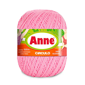 Fio ANNE 500 Círculo - 3526 Rosa Candy