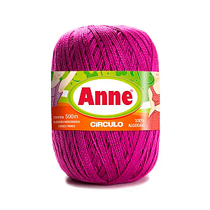 Fio ANNE 500 Círculo - 6116 Rosa Choque