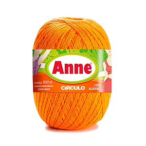 Fio ANNE 500 Círculo - 4156 Cenoura