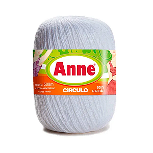 Fio ANNE 500 Círculo - 8001 Branco