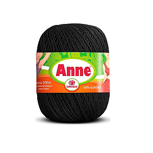 Fio ANNE 500 Círculo - 8990 Preto