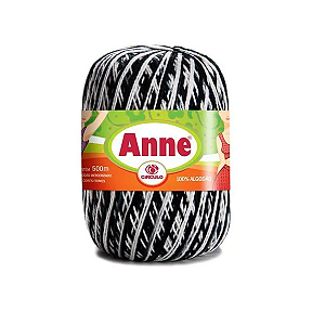 Fio ANNE 500 Círculo MULTICOLOR 9016 Zebra