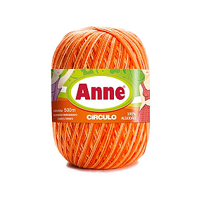 Fio ANNE 500 Círculo MULTICOLOR - 9059 Abóbora