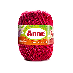 Fio ANNE 500 Círculo MULTICOLOR - 9153 Cabaré