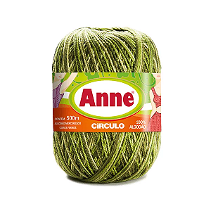 Fio ANNE 500 Círculo MULTICOLOR - 9392 Folha