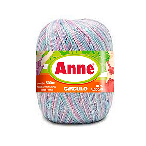 Fio ANNE 500 Círculo MULTICOLOR - 9490 Carrossel