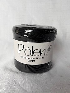 Fio de Malha Pólen - 28mm - Preto