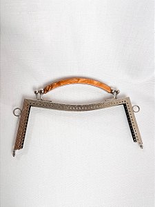 Fecho da Vovó com alça Curva-Prata