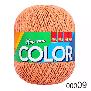 Barbante SUPREMO Color 452m 400g nº6-Salmão