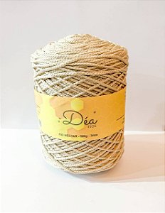 Fio Néctar 3mm - 500g-300m - Poliéster - Bege
