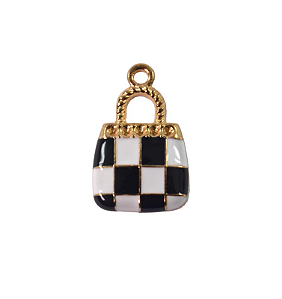 Pingente - Bolsa Preto & Branco