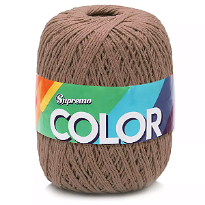 Barbante SUPREMO Color 452m 400g nº6-Marrom Claro