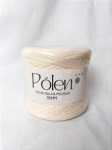 Fio de Malha Pólen - 35mm - Creme