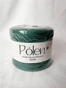 Fio de Malha Pólen - 35mm - Verde Esmeralda