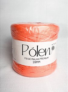 Fio de Malha Pólen - 28mm Papaya