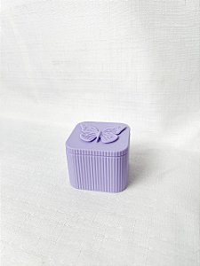 Porta Marcadores Pontos + 20un Borboleta - Lilás