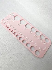 Gabarito de Olhos Amigurumi - Rosa