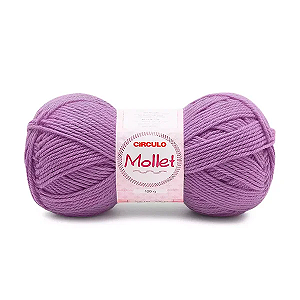 Fio Mollet Circulo 200m 100g - Cor 6399 Azaleia