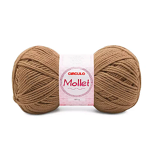 Fio Mollet Circulo 200m 100g - Cor 794 Cortiça