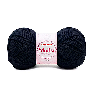 Fio Mollet Circulo 200m 100g - Cor 640 Marinho