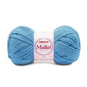Fio Mollet Circulo 200m 100g - Cor 541 Enseada