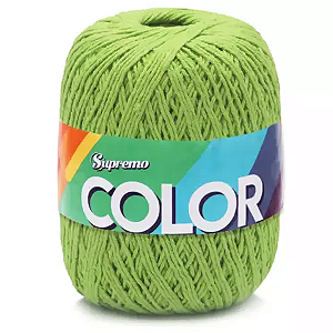 Barbante SUPREMO Color 452m 400g nº6-Verde Abacate