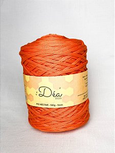 Fio Néctar 5mm - 500g-200m - Poliester - Laranja