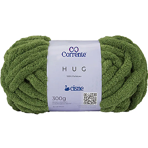 Fio CISNE HUG 300gr 36m - 100% Poliester-00322 Verde