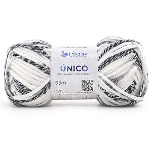 Fio CISNE UNICO 100gr 50% Poliester 50% Acrilico-00902 Mescla Bege
