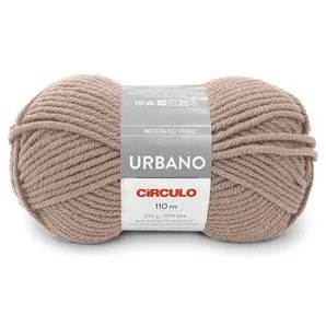 Fio/Lã Urbano Circulo - 0608 MARROM CLARO