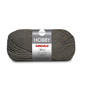 Fio/Lã Hobby Circulo - 700 Cinza Medio