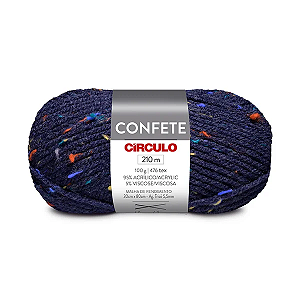 Fio/Lã Confete Circulo - 2790 Revenge