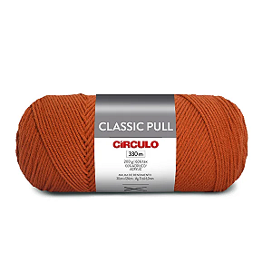 Fio/Lã CLASSIC PULL Circulo 200g/330m -  7529 Terracota