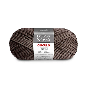 Fio/Lã BOSSA NOVA 100g/155m - 7217 Castanho Escuro